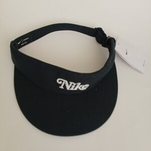 Nike Golf Dri-FIT Victory Golf Tall Visor – Black | Adult Unisex | O/S